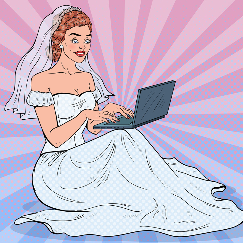 Braut Blogbeiträge schreiben