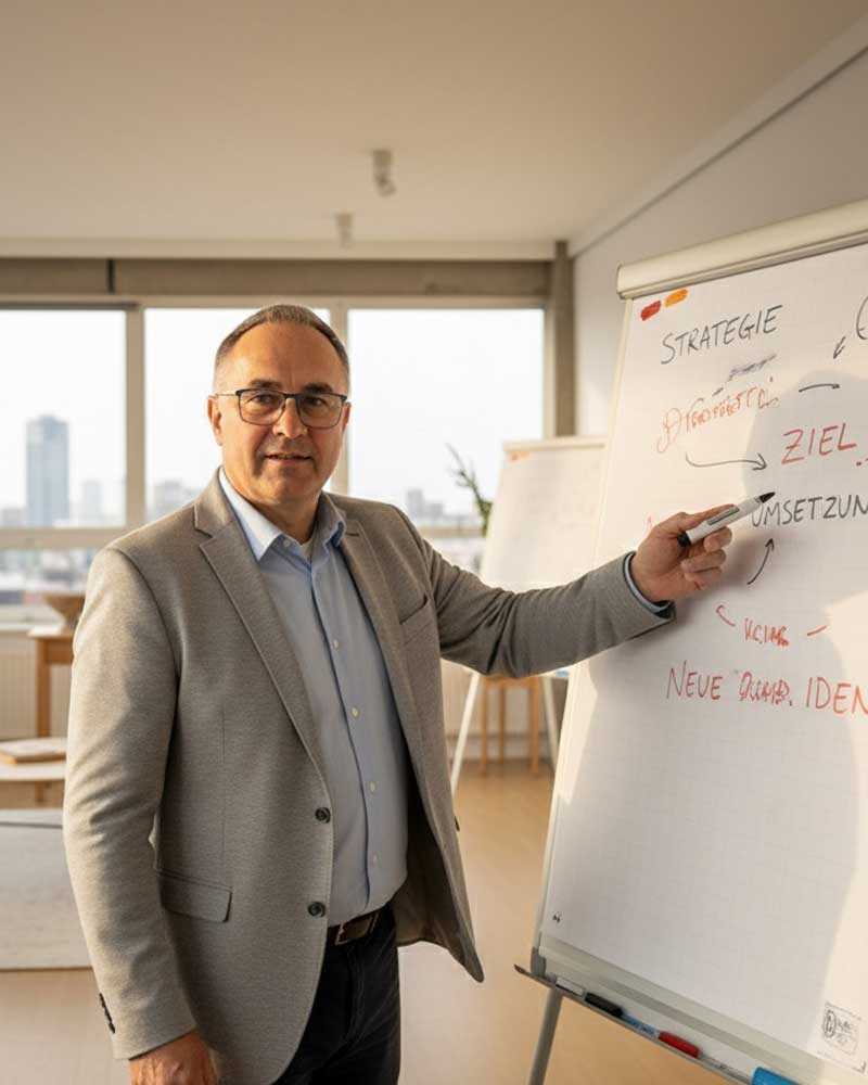 Der Coach Jörg Janssen berät Betreiber, die Hochzeitslocation eröffnen